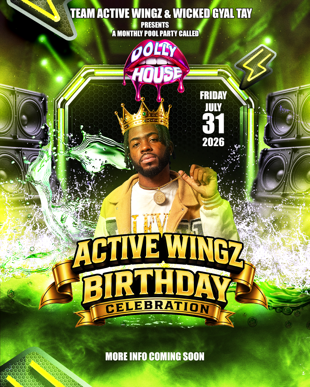 Dolly House  Active Wingz Bday Celebration