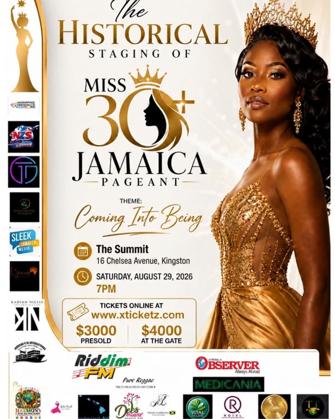 Miss 30 Jamaica Pageant
