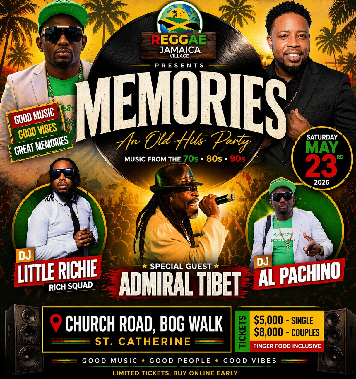 Memoies old Hits Party