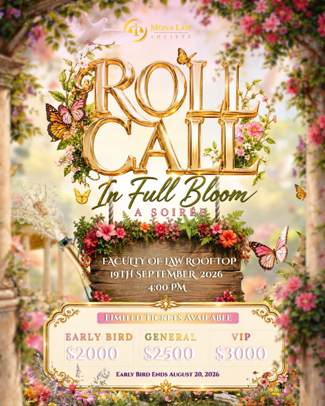 Roll call In Full Bloom